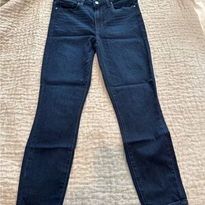 PAIGE Dark Blue Women's Skinny Jeans